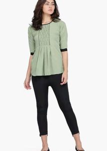 Stylish Green Top