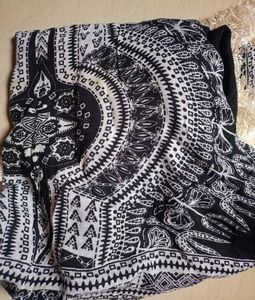 Black n White Kaftan