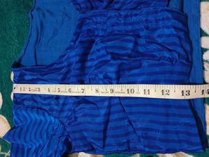 Designer Navy Blue Saree