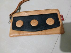 Pair Of Two Wallets Black And Something Yellowish