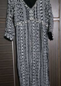 Ethnic Stone Work Nyra Cut Kurti For Women