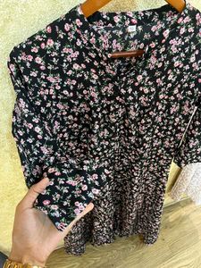 Floral daily wear kurta