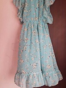 Beautiful Girls Frock Blue