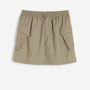 H&M Poplin Parachute Skirt