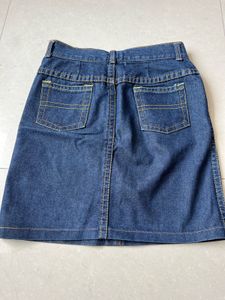 Denim Mini Skirt