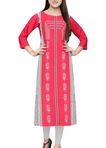 Pinkmint Women Crepe Kurta!!