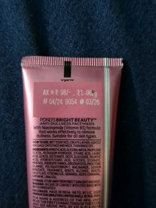 PONDS BRIGHT BEAUTY Anti Dullness Facewash