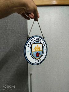 Bhai Please India Man. City Wooden Wall Hanging