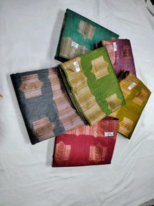Assorted Cotton Blend Saris