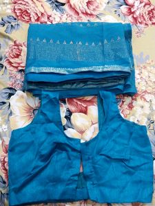 Saari With Blouse