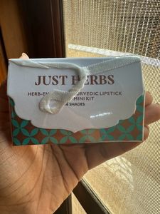 Just Herbs Ayurvedic Lipstick Set Of 16