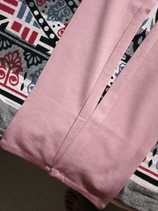 Pink Straight Leg Pants