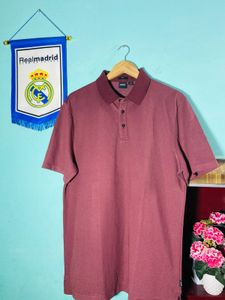 Burgundy BOSS Polo Shirt