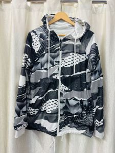 Adidas White Hooded Two side Wear Jacket