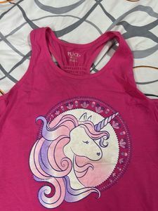 Cute Unicorn Graphic Top