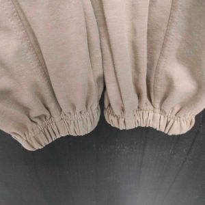 beige sweatpants