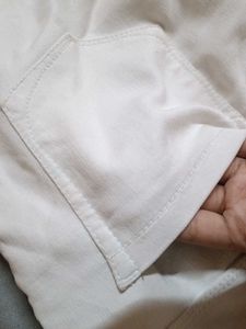 White Colour Jeans