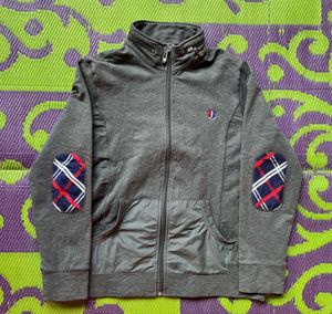 Stylish Grey Zip-Up Jacket