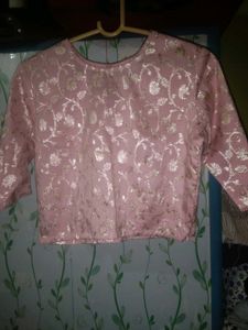 Stylish Pink Crop Top