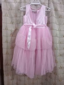 Party Wear Pink Frock