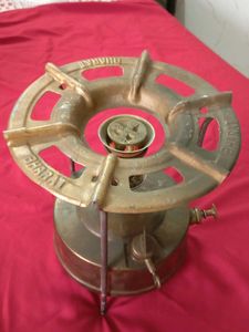 Vintage Bharat Brass Stove 1960s