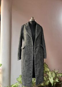 Elegant Grey Trench Coat