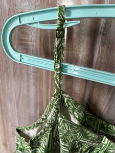 Green Printed Jumpsuit