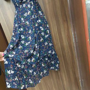 Floral Print Midi Dress