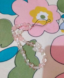 Sweet Blush Bead Phone Charm🪽💫