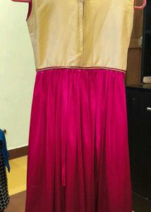 Cute magenta frock🎀