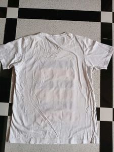 Striped Graphic Print Tee