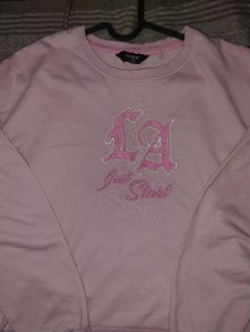 💗 Pink Sweatshirt – Size M (Max) 💗