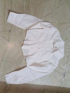 Brand New White Corset Shirt