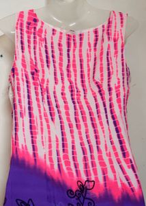 Tie-Dye Sleeveless Dress