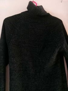 New Dark Gray Turtleneck top