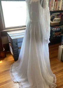 Lace Vintage Wedding Dress/ Gown Fixed Price
