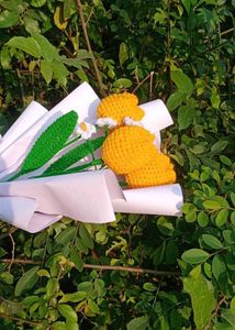 Crochet Tulip Bouquet 💐💐💐