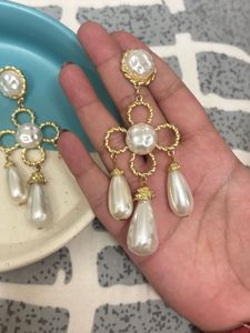 Vintage Drop Earrings Xl Size