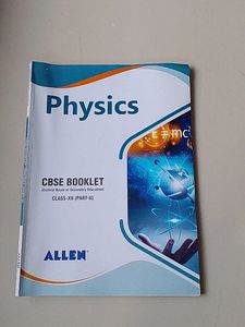 Allen Physics Class XII Booklet (Part-I)&amp;(Part-2)