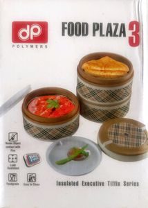 Food Plaza 3 - Insulated Executive Tiffin Boxes