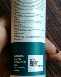 Dandruff Scalp Tonic