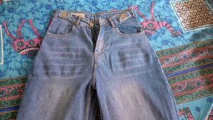 Women High Rise Baggy Jeans