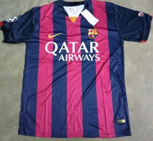 Fc Barcelona 2015 Home Retro jersey