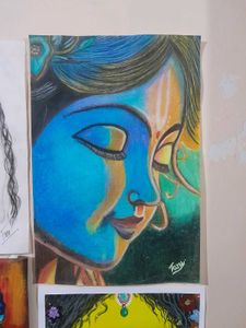 Krishna Ji Drawing