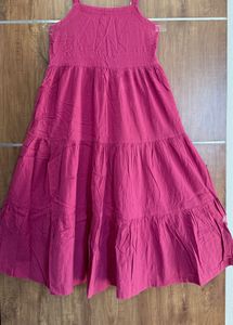 Pink Tiered Sundress