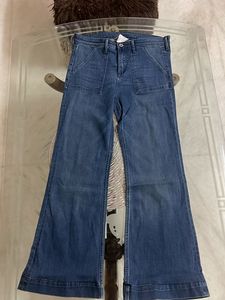 Wide Leg Denim Jeans Bootcut H&M