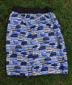 Mini Blue Skirt