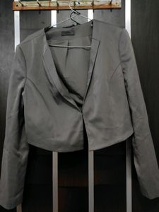 cropped blazer