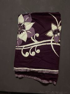double side Floral Print Stole