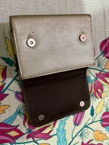 Golden Sling bag Without Strip